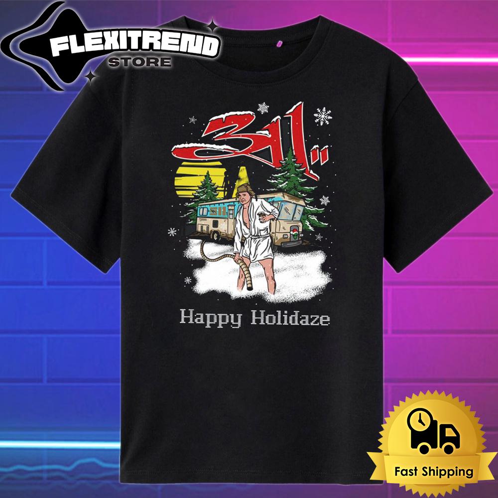 311 Happy Holidaze Christmas T Shirt