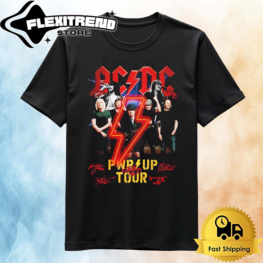 ACDC Pwr Up Tour 2024 T Shirt