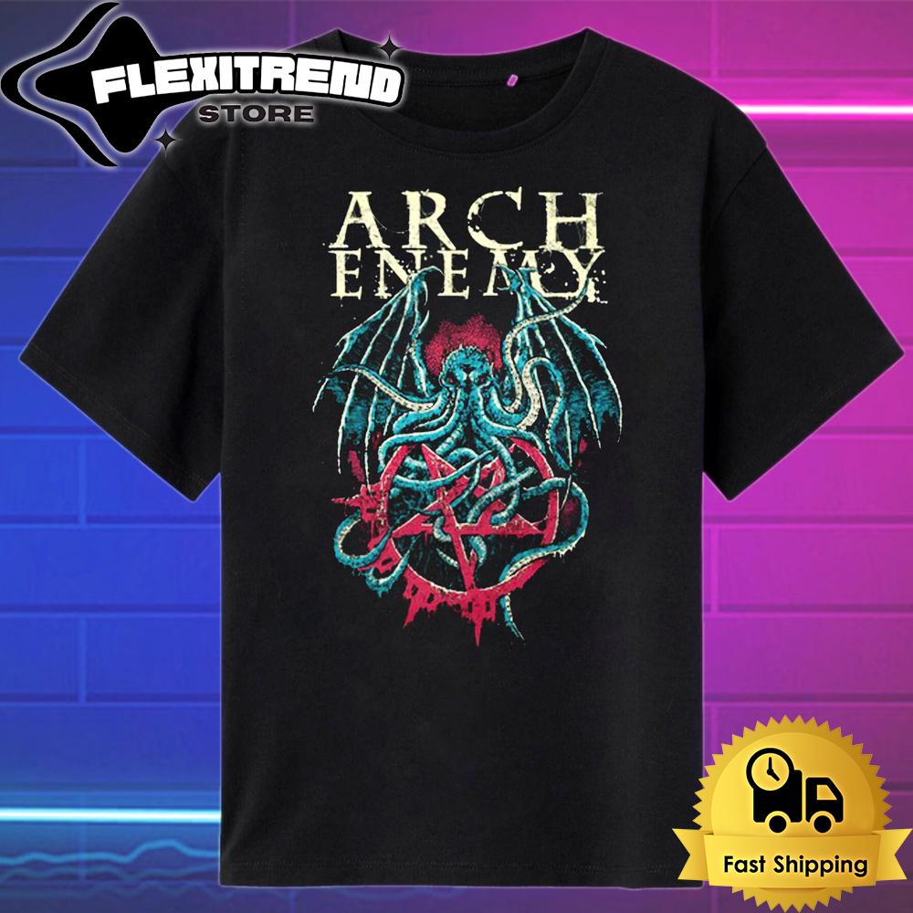 Arch Enemy Cthulhu 2024 T Shirt