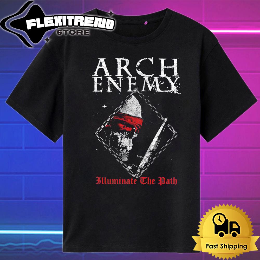 Arch Enemy Illuminate The Path Tour UK T Shirt