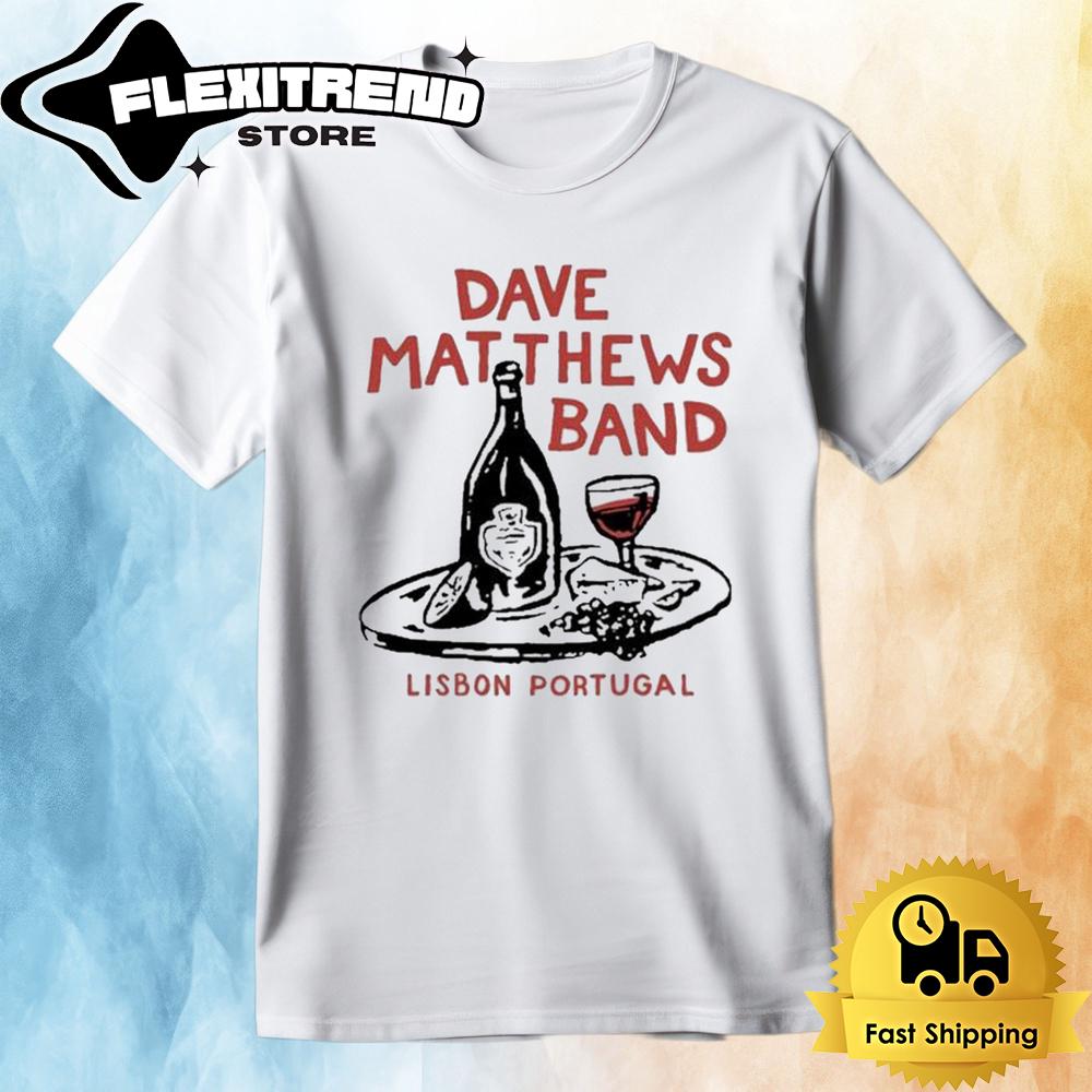 Dave Matthews Band MEO Arena Live Trax Vol 68 Lisbon Potugal T Shirt