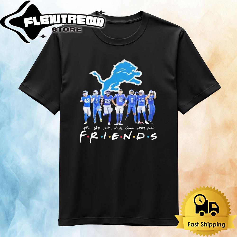 Detroit Lions Football Friends Of Legends Team T Shirt