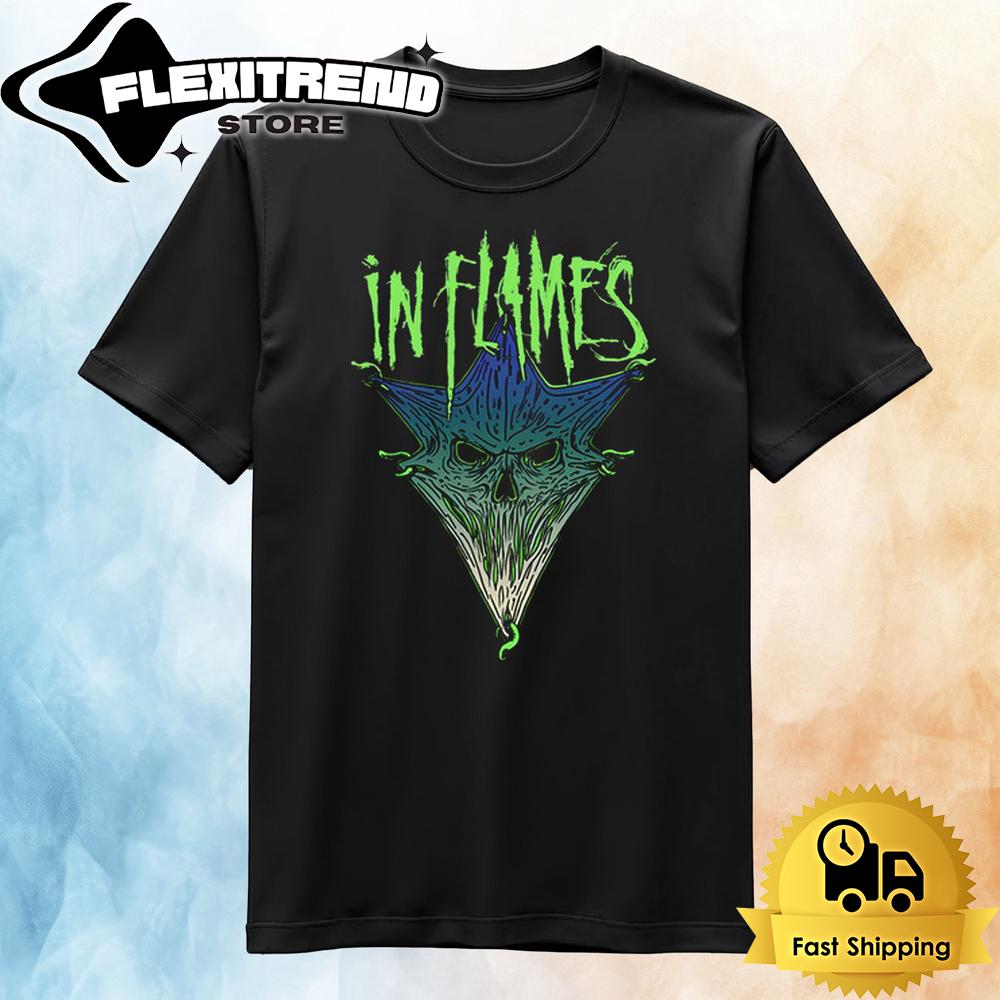 In Flames Pierced Jester New 2024 T Shirt