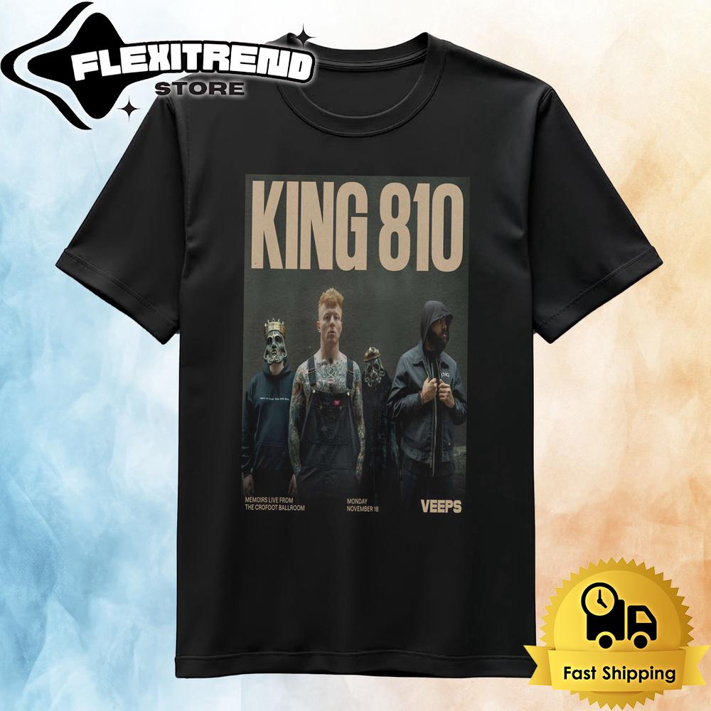 KING 810 Momoirs Live From The Crofoot Ballroom On November 18 2024 T Shirt