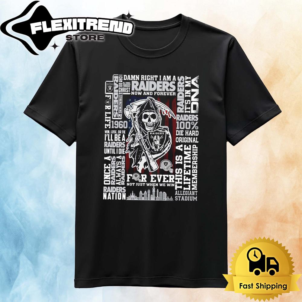 Las Vegas Raiders Now And Forever T Shirt