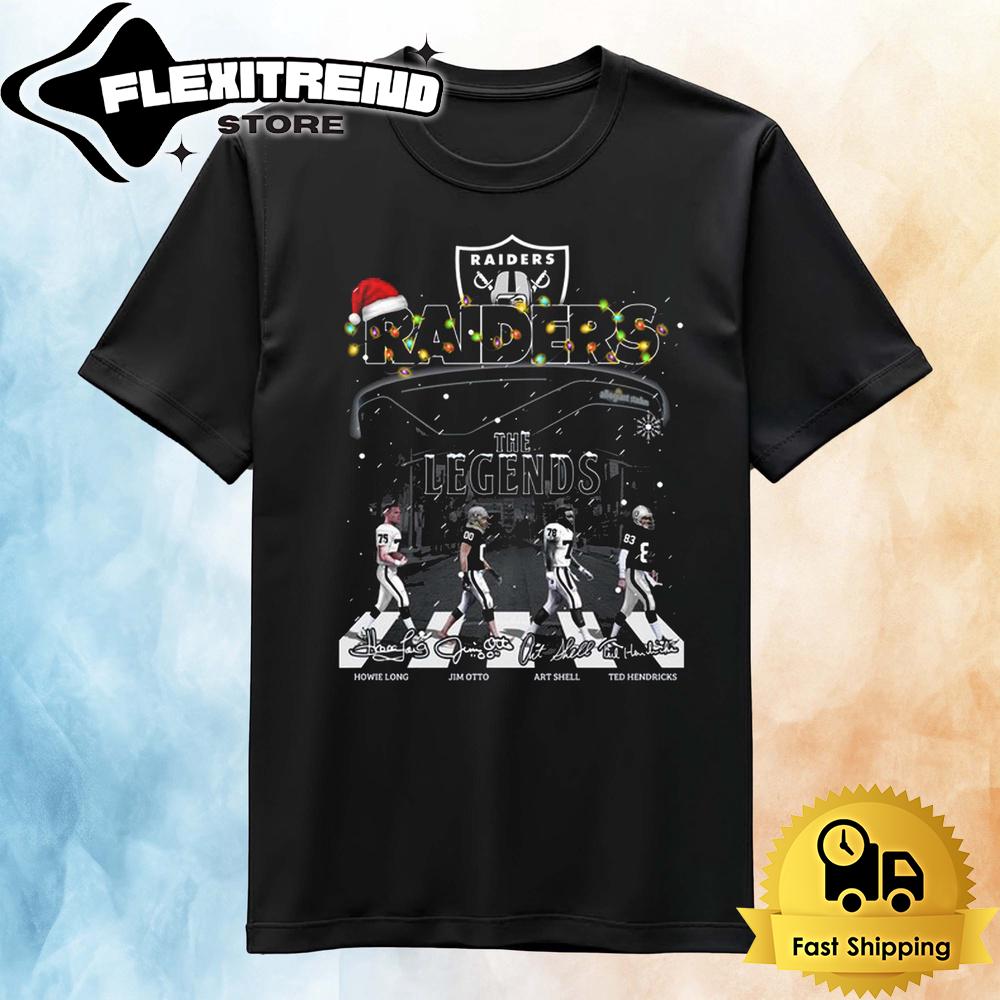 Las Vegas Raiders The Legends Christmas T Shirt