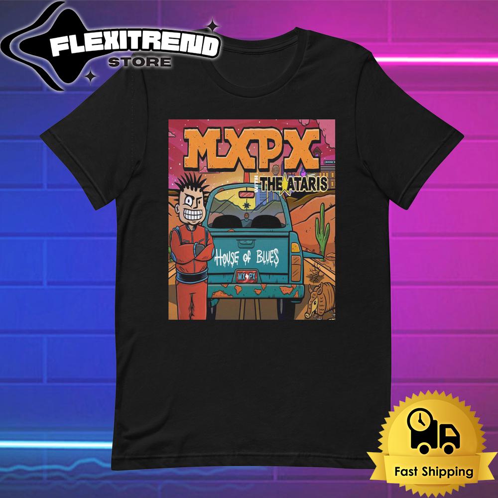 MxPx Show At House Of Blue, Dallas TX On Jan 4th, 2025 T Shirt