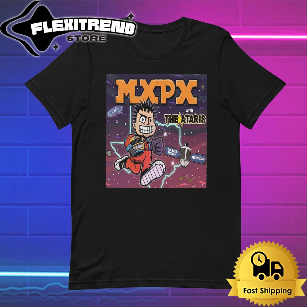 MxPx Tour At House Of Blues, Texas Shows 2025 T Shirt