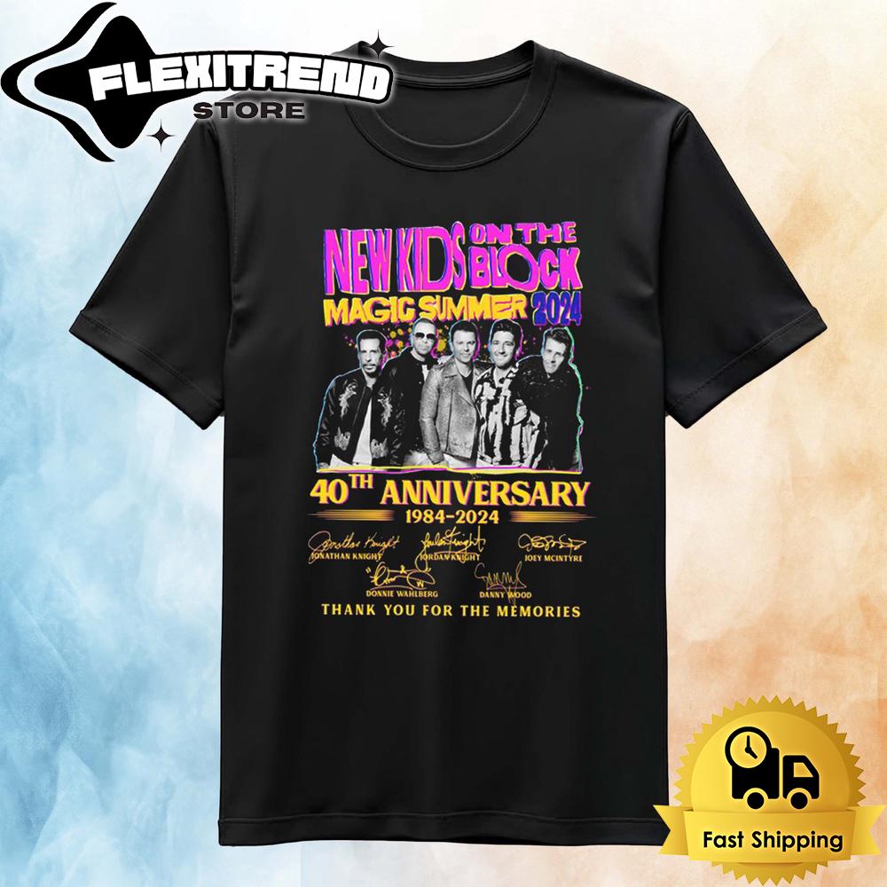 New Kids On The Block Tour 2024 Bundle T Shirt