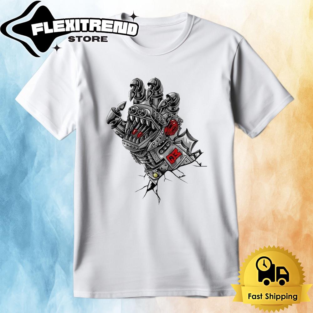 Santa Cruz Mechagodzilla Hand T Shirt