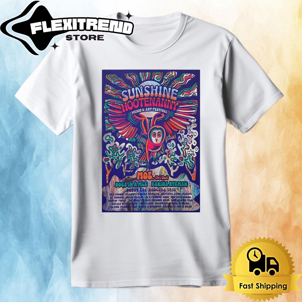 Sunshine Hootenanny Music And Art Festival Nov 21-23, 2024 T Shirt