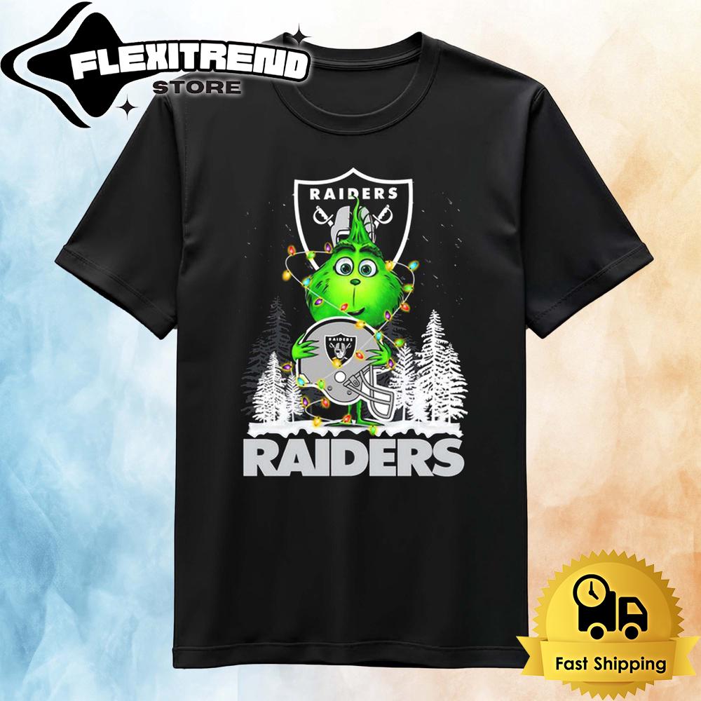 The Grinch Las Vegas Raiders T Shirt