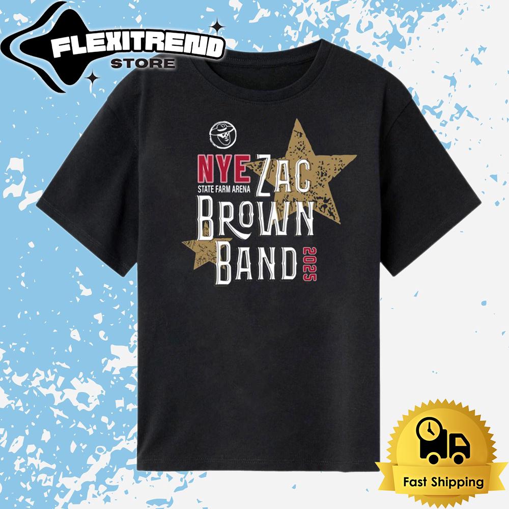 Zac Brown Band New Year's Eve 2025 T Shirt